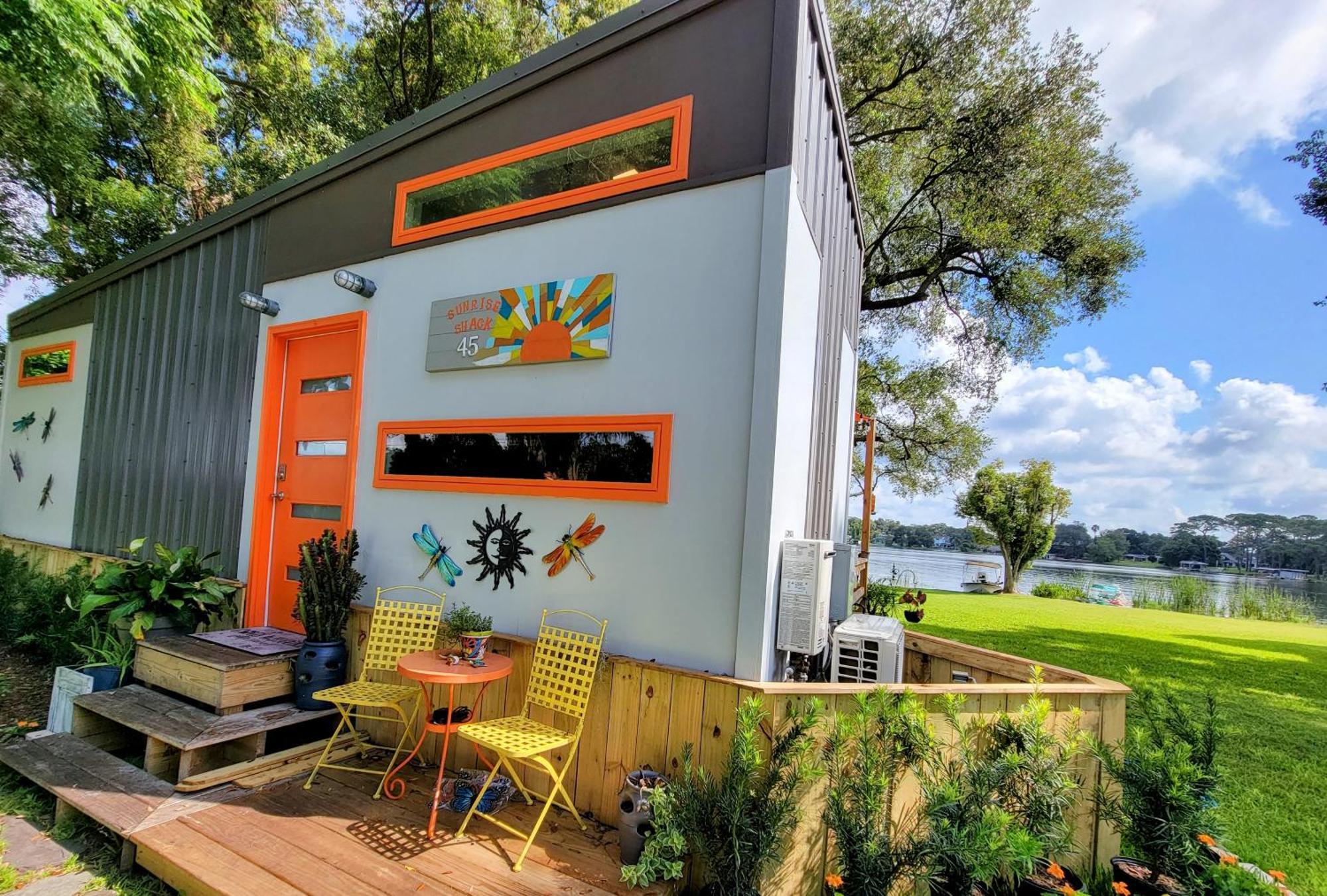 Orlando Lakefront Tiny Homes 6 Plus Month Rentals オーランド エクステリア 写真